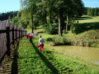Den v arboretu